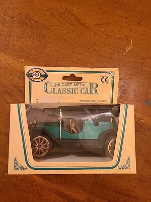 T296 Die Cast Metal Classic Cars J.E. Toys 