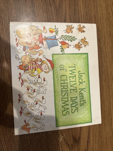 Vtg Jack Kent's Twelve Days of Christmas Children Picture Book 1973 Scholastic