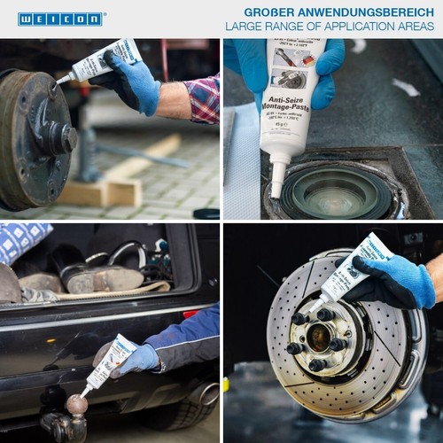 WEICON Anti-Seize Montagepaste 85 g | Schmierstoff & Korrosionsschutz anthrazit - Bild 8 von 8
