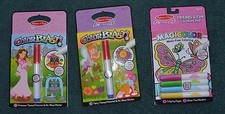 New Melissa And Doug On The Go Coloring Kit Lot 4GO Fairy Friends Princess