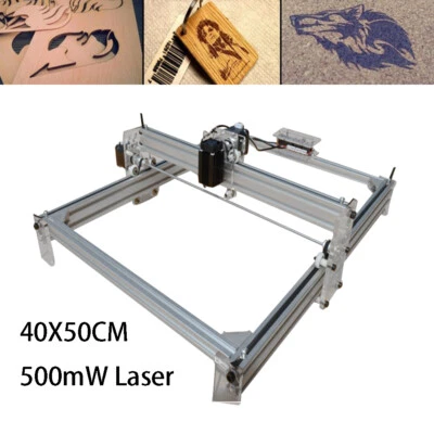 MARKENLOS CNC Graviermaschine Fräsmaschine 40x50cm 500mW Laser Graveurausstattung Mini