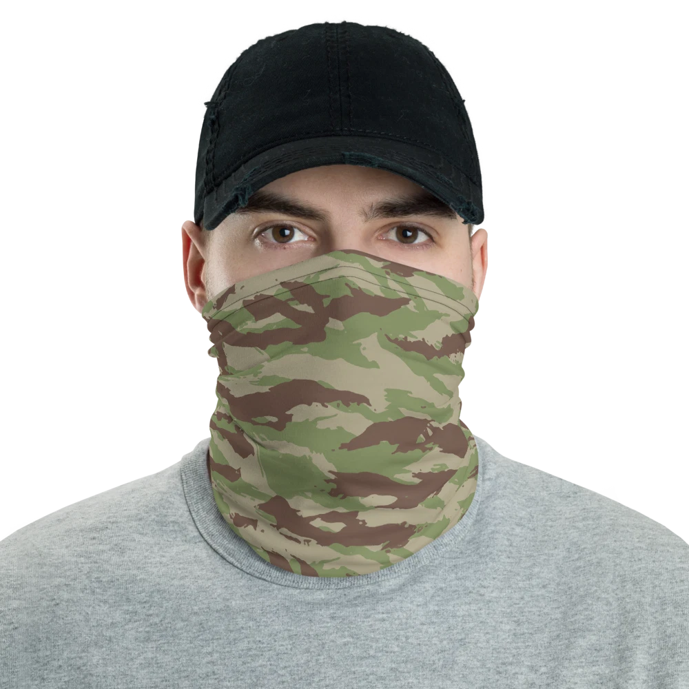 French Lizard Third Pattern Camouflage Neck Gaiter