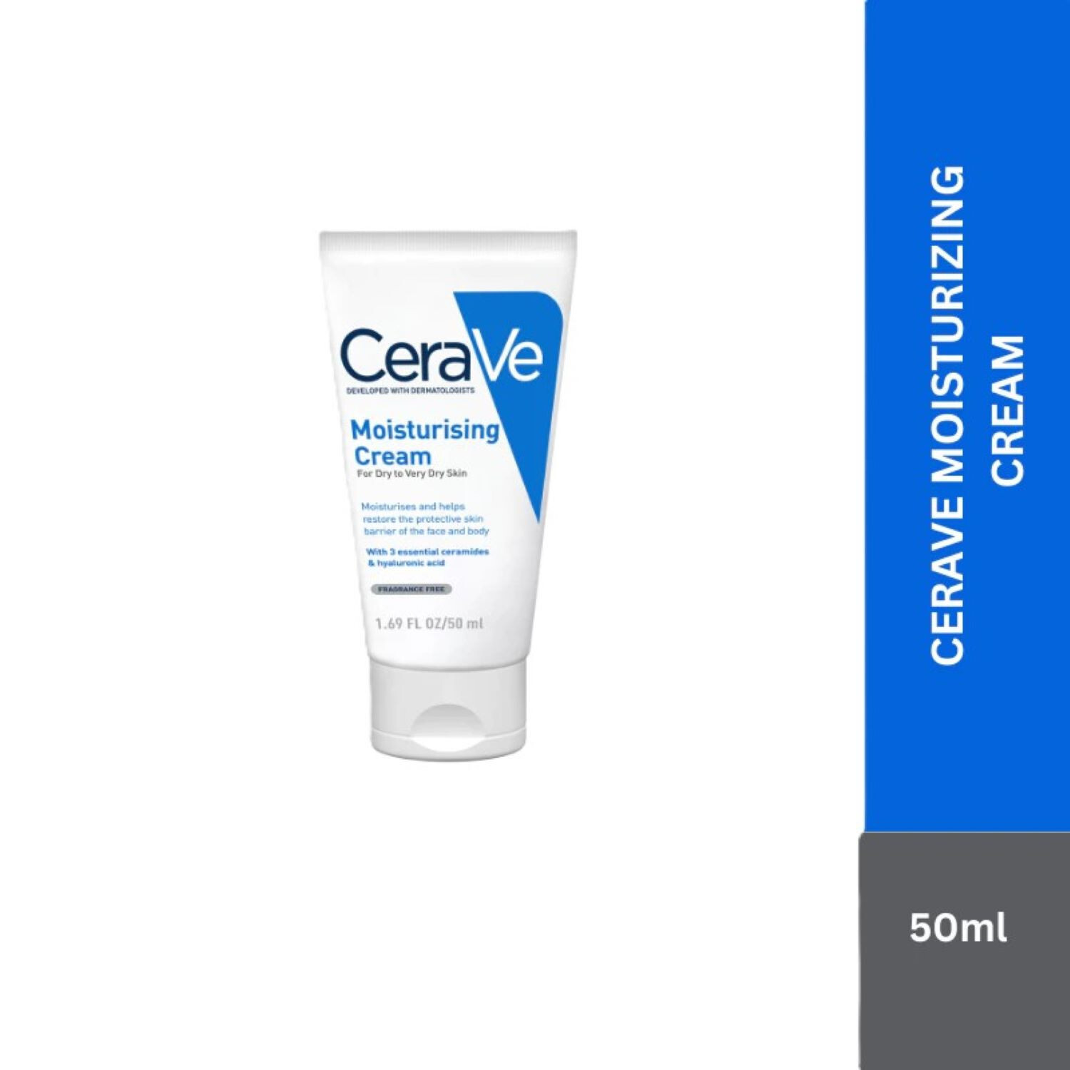 CeraVe Moisturizing Cream for Dry Skin Restores Barrier 50ml