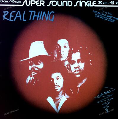 Real Thing - Boogie Down (Get Funky Now) Maxi (VG/VG) .