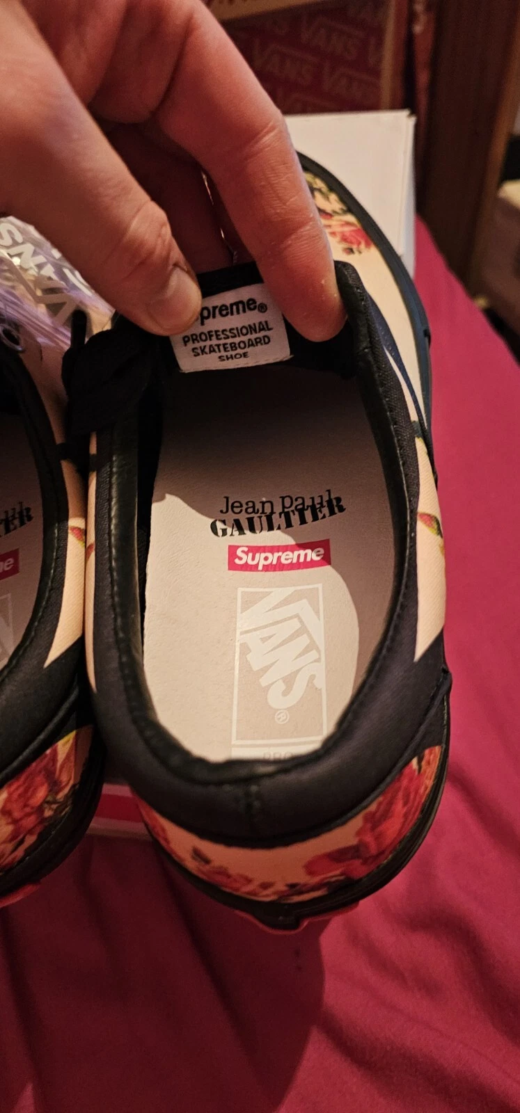 Vans Supreme Jean Paul Gaultier Era Pro Royaume Uni taille 10