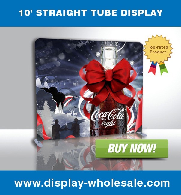 10ft Straight Tube Display