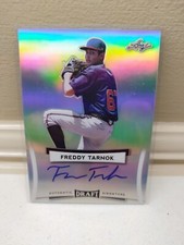 2017 Leaf Metal Draft Freddy Tarnok #BA-FT2 Auto Rookie Braves 🔥🔥🔥