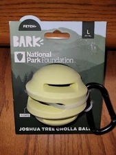 NEW Bark Box Super Chewer National Park Foundation Joshua Tree Cholla Ball LARGE