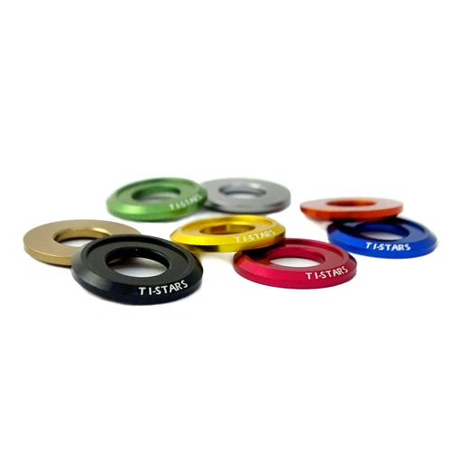 Washers cover washer Aluminum M5 M6 M8 M10 Anodized New Tistars 10pcs