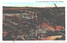 1953 CANON CITY CO, State Penitentiary, rebuild after 1929 riot, Sanborn, jj054