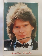 Christian Franke autograf / autograf oryginał niezweryfikowany