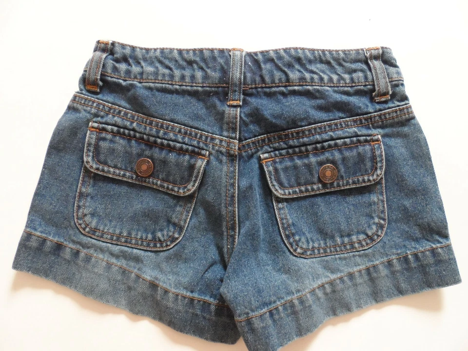 NUEVO ROUTE 66 NIÑAS PANTALONES CORTOS VAQUEROS 100% ALGODÓN TALLA 7 (po) Foto 2 de 2