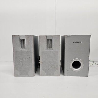 Magnavox Wired Speaker & Sub Set (as-is untested) MME239