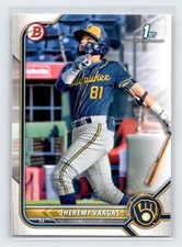 2022 Bowman - Prospects Jheremy Vargas #BP-144 Milwaukee Brewers