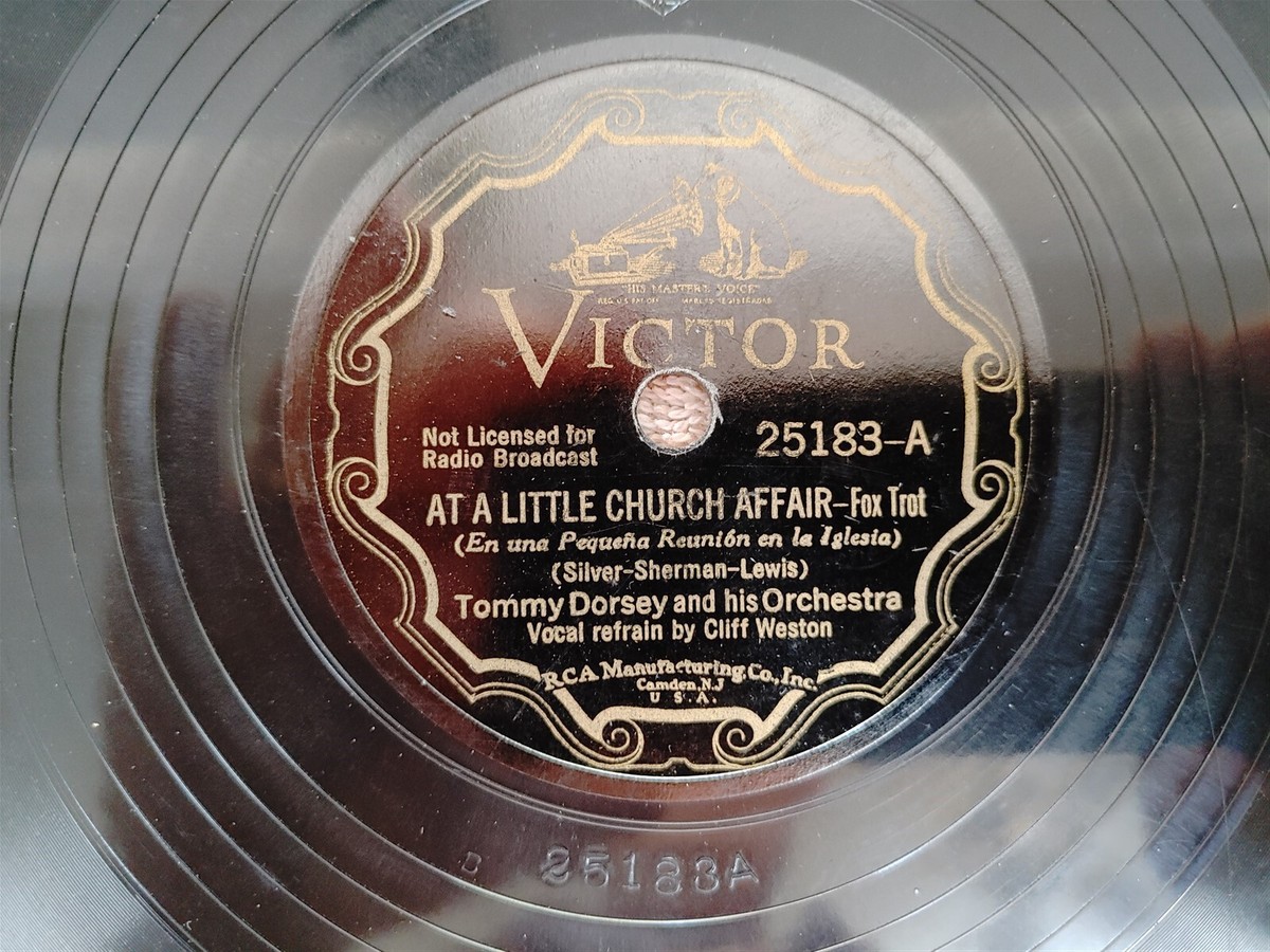 78 RPM Tommy Dorsey Vic 25183 Don't Give Up The Ship EXC 1935 | eBay