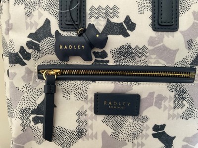 NEW RADLEY 'DATA DOG' MEDIUM OILCLOTH 