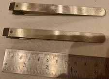 Pair of 2 EREM Swiss Special Non-Magnetic Stainless Steel Tweezers 248 SA 