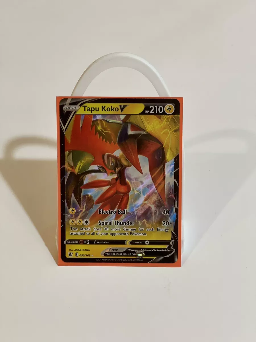 Tapu Koko V Pokemon TCG Battle Styles Full Art Ultra Rare 050/163