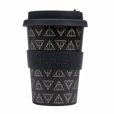 OFFIZIELLE HARRY POTTER DEATHLY HEILOWS HUSKUP REISSCHALE ÖKOLOGISCH REISEBECHER KAFFEETASSE