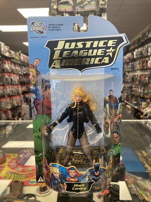 DC Direct Justice League of America Series 1 Black Canary New Factory Sealed