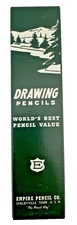 Vintage Empire Pencil Co. Box of 12 Drawing Pencils 3H