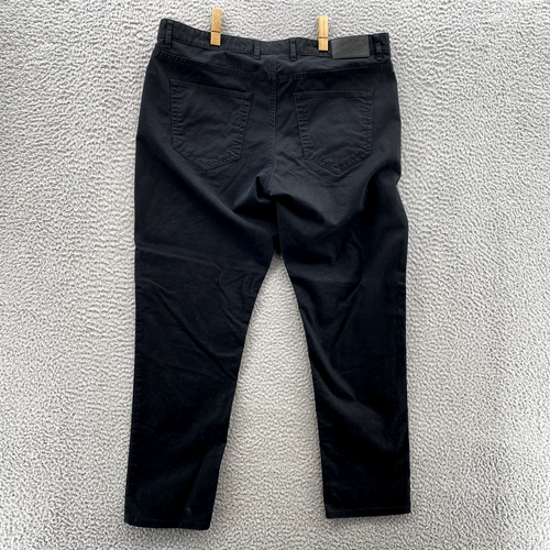 Michael Kors Jeans Men 34x28* Black Parker Slim Fit Academia Classic Core Preppy - Picture 12 of 14