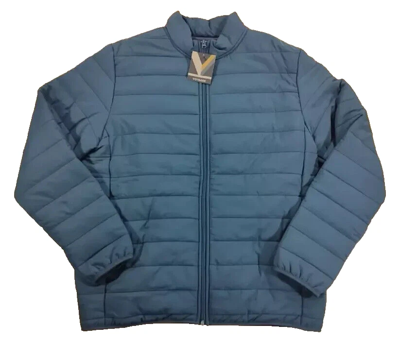 Voyager Full Zip Water Resistant Fleece Lined Puffer Jacket INDIA INK,MEDIUM