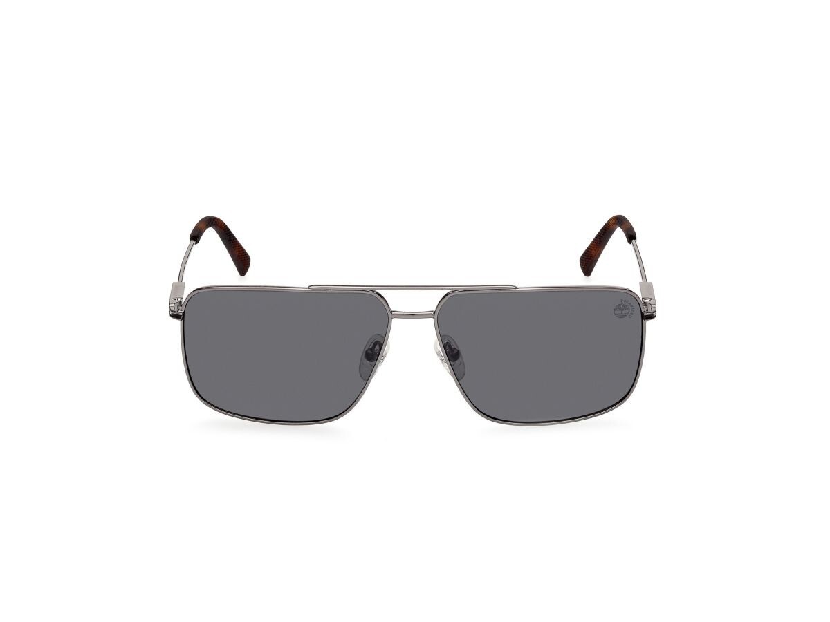 Поляризованные солнцезащитные очки Timberland TB9292 06D Silver Aviator Plastic 61-13-140 18290₽