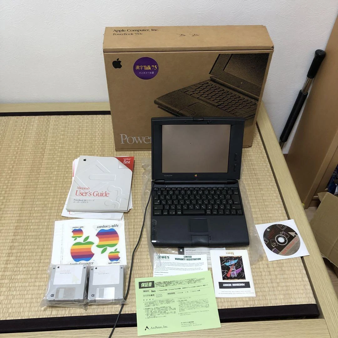 Apple Macintosh PowerBook 550C Color Black Vintage Rare | eBay