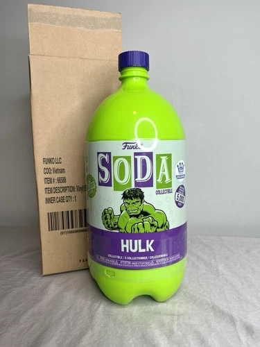 Funko 3 Liter Soda! Hulk Figure Sealed (Chance At Chase) - Funko Shop Exclusive