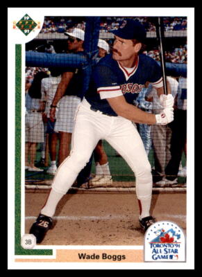1991 Upper Deck Final Edition #84F Wade Boggs