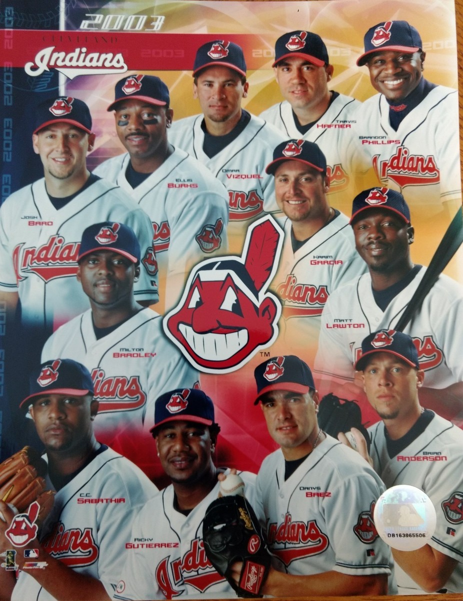 2003 CLEVELAND INDIANS Team Composite 8X10 Photo | eBay