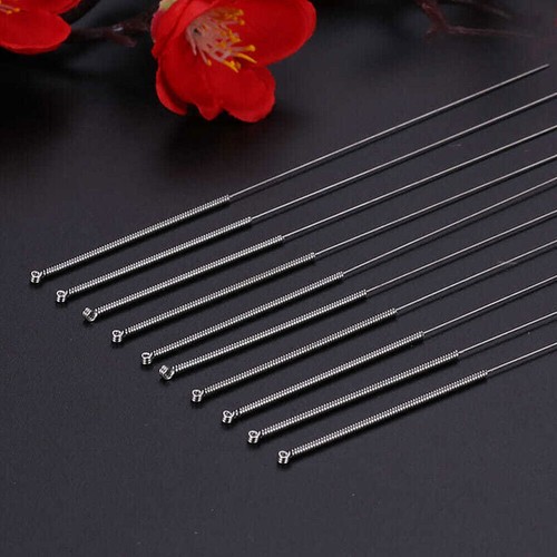 100-1000Pcs Aiguille Acupuncture Cloud Dragon sans Tube Feuille Emballée (100x/boîte) - Photo 6/16