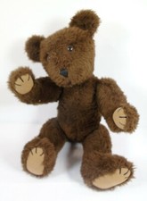 Vintage Joined Stuffed Teddy Bear Plush 19"