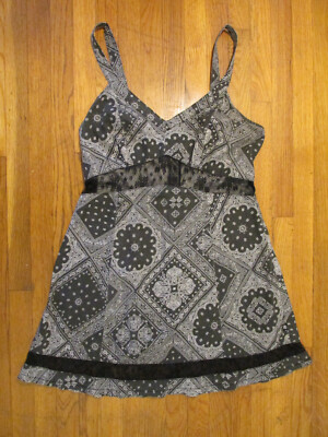 Royal Bones By Daang Black -Bandana Dress w Lace Insert Large - Grunge Hot Topic | eBay Royal Bones By Daang Black -Bandana Dress w Lace Insert Large - Grunge Hot Topic | eBay