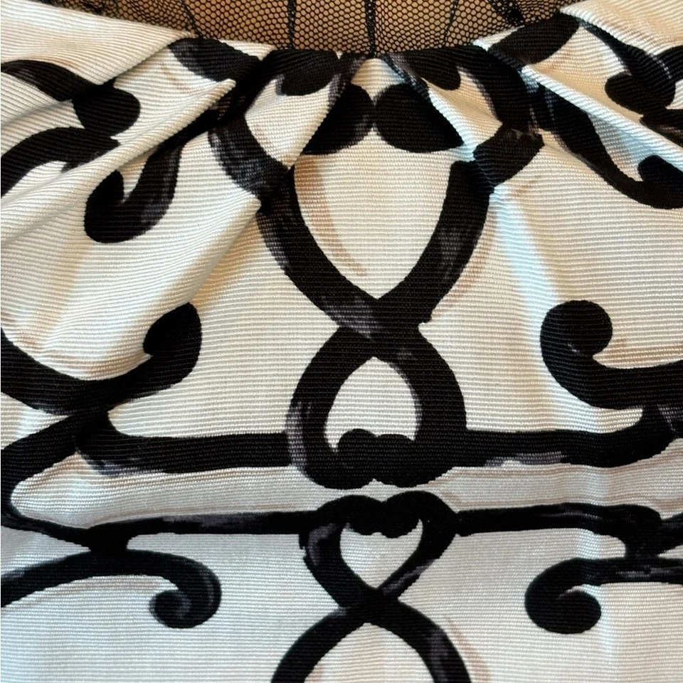 Top Corsé Colorido Casa Blanca Mercado Negro Talla 0 H29 Foto 2 de 4