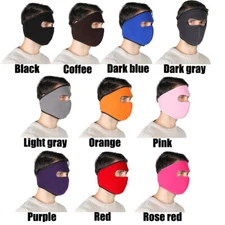 Winter Fleece Warm Full Face Mask Outdoor Windproof Breathable  Reusable Mask US