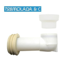Curva raccordo morsetto per cassette WC TREMOLADA 07.071.88 Accessori montaggio