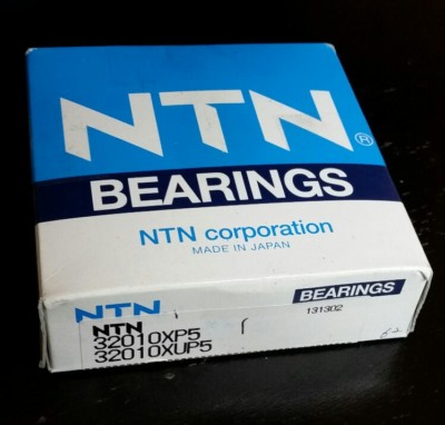 NTN 32010XP5 / 32010XUP5 PRECISION TAPERED ROLLER THRUST BEARING (NEW)