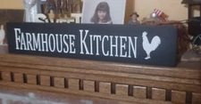 Farmhouse Kitchen Rustic Primitive Sign Country Home Décor 18 in
