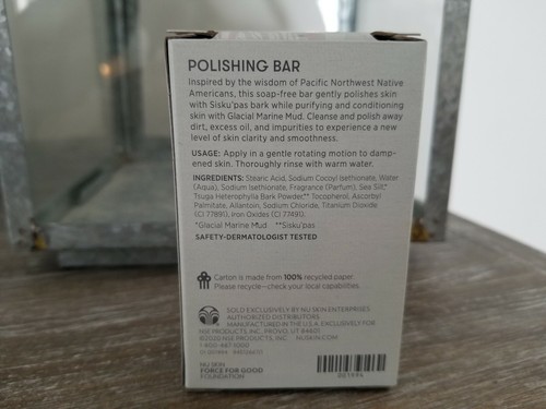 Nuskin NU SKIN Epoch Polishing Bar Soap ~ NEW & Sealed - Picture 3 of 3
