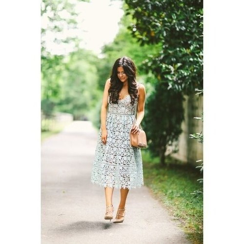 Self-Portrait Mint Azaelea Dress size US2 | eBay