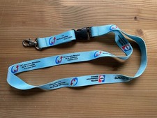 Weltjugendtag K&ouml;ln 2005 - Schl&uuml;sselband - Lanyard - HRS - hellblau NEU