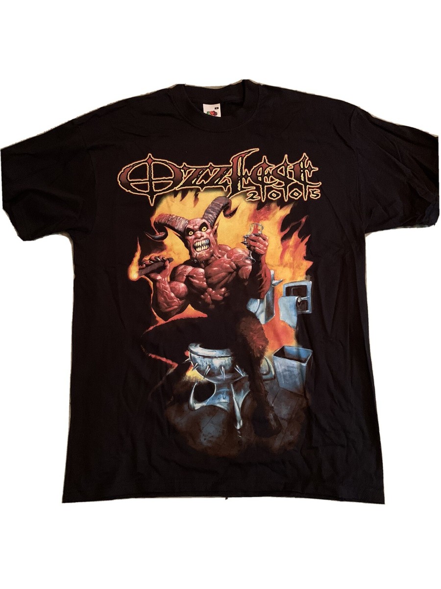 Ozzy Osbourne ブラック Tシャツ 2005 バンドT Ozzy Osbourne ブラック Tシャツ 2005 バンドT