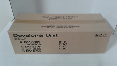Kyocera Mita DV-8305 Developer DV-8305Y, Yellow for Copystar CS3551ci