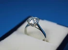 14K WHITE GOLD 2.25CT BRILLIANT ROUND CUT LAB-CREATED ENGAGEMENT SOLITAIRE RING