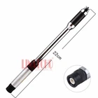 RH770 Centre Laded High Gain UV 144/430MHz BNC Male Double Telescopic Antenna