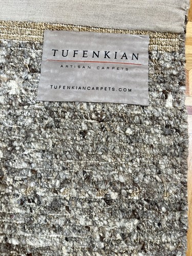Authentic Tufenkian Wool Hand Knotted In Nepal 3’ x 5’ Rug - Coconino Tweed - Picture 7 of 7