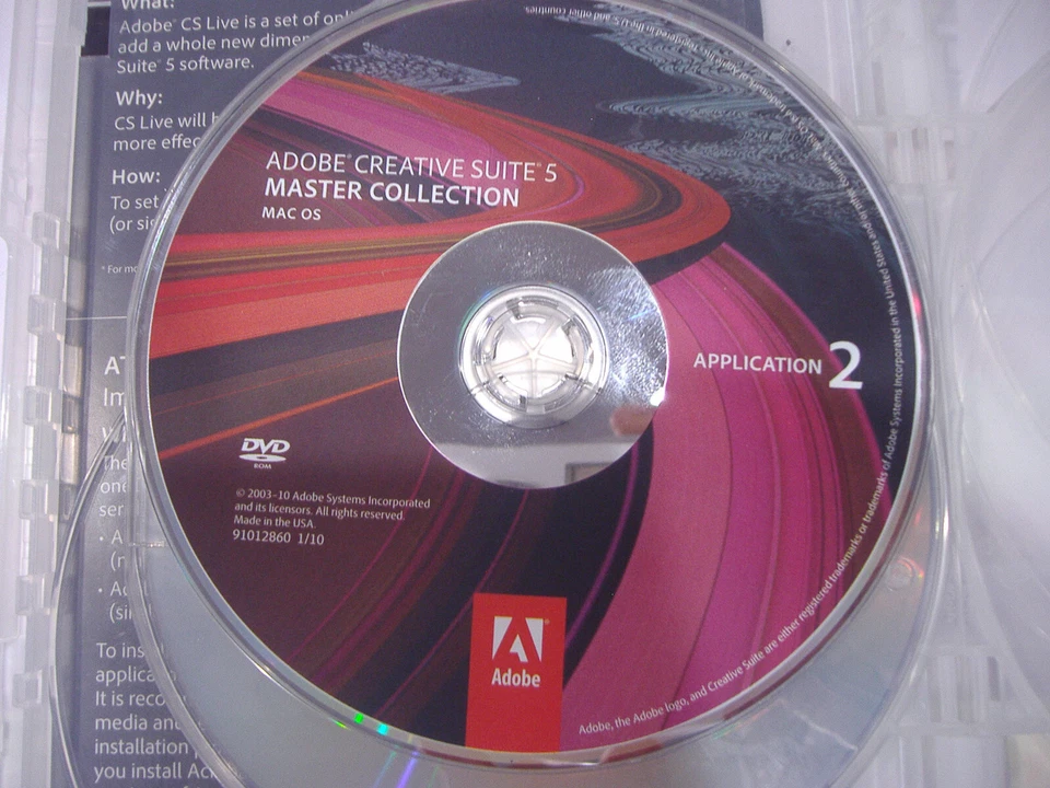 Adobe Creative Suite 5 CS5 Master Collection für MAC OS Vollversion DVD - Bild 3 von 4