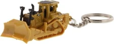Caterpillar CAT Equipment Micro D8T Track-Type Tractor Metal Keychain